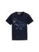 TOM TAILOR Chemise bleu clair / bleu foncé