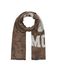 CODELLO Foulard brun / blanc