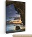 OneMillionCanvasses Canvas schilderij Grot - Water - Lucht - Stenen - 60x90 cm