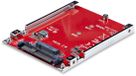 StarTech.com M.2 naar U.3 Adapter voor M.2 NVMe SSD's, PCIe M.2 Schijf naar 2.5 inch U.3 (SFF-TA-1001) Host Adapter/Converter, TAA-conform, 2.5" Schijfvormfactor