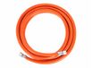 Obelink tuyau de gaz avec raccord 1/4 gauche - 5 m