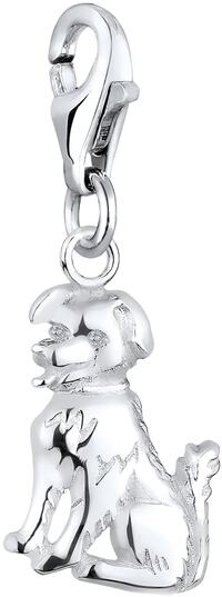 Elli Elli Bedel Dames honden hanger dieren vriend in 925 sterling zilver