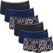 Sloggi GO Crush Short C6P Set van 6 Dames Onderbroek Blauw Maat M