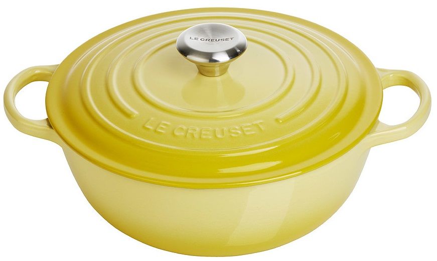 Le Creuset Wok-braadpan 4,1 liter ø 26 cm gietijzer soleil