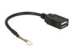 DeLOCK 84834 USB-kabel 0,15 m Zwart