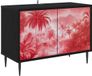 vidaXL Tv-meubel AACHEN 69 x 33 x 50,5 cm Zwart eiken Bewerkt hout