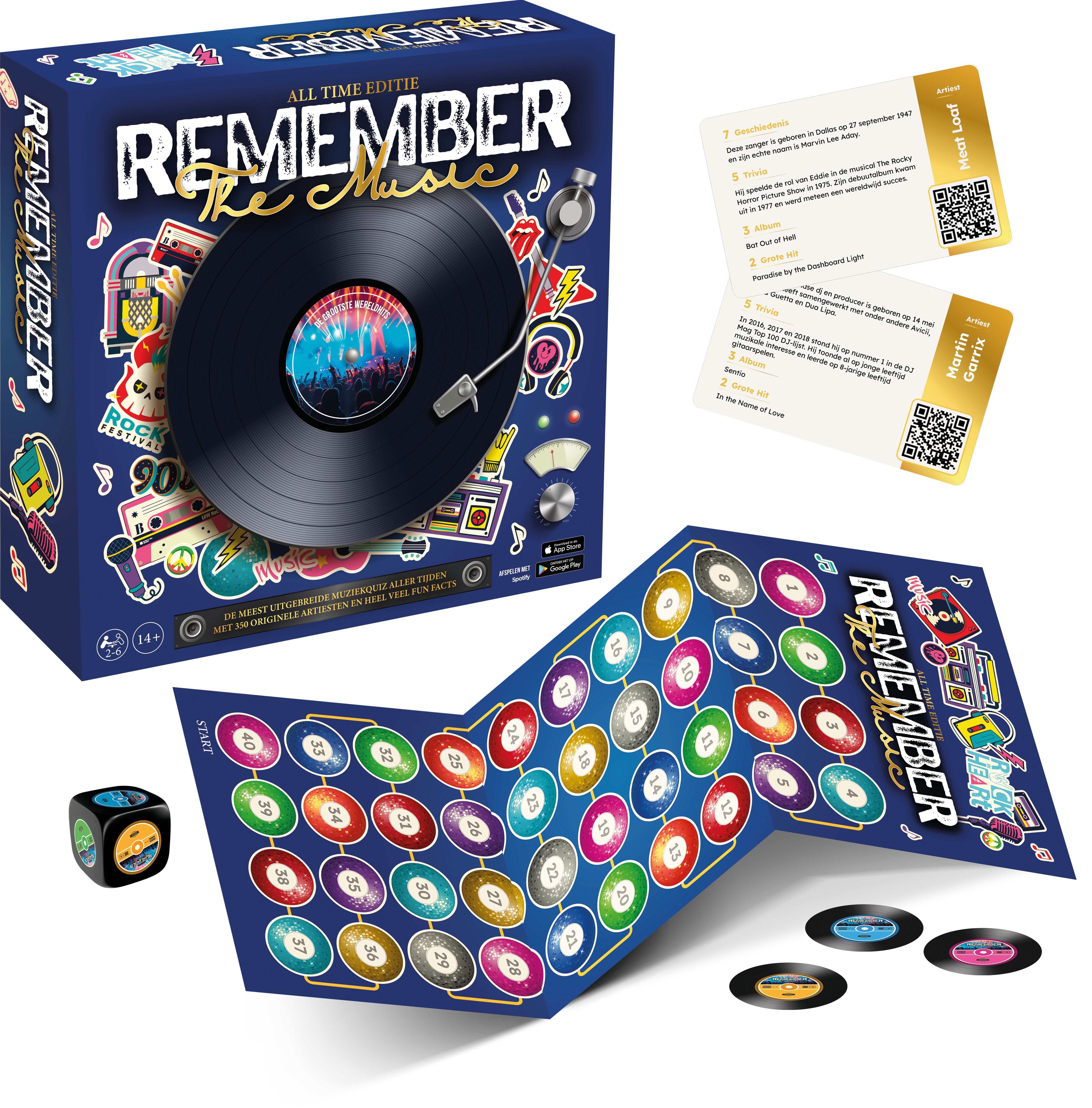 Asmodee Remember the Music - All Time Editie - Board Game Party