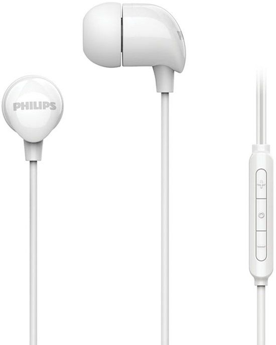 Philips TAE2146WT In-ear oordopjes met microfoon - USB-C aansluiting - Wit