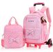 Sac à dos à roulettes pour filles et garçons