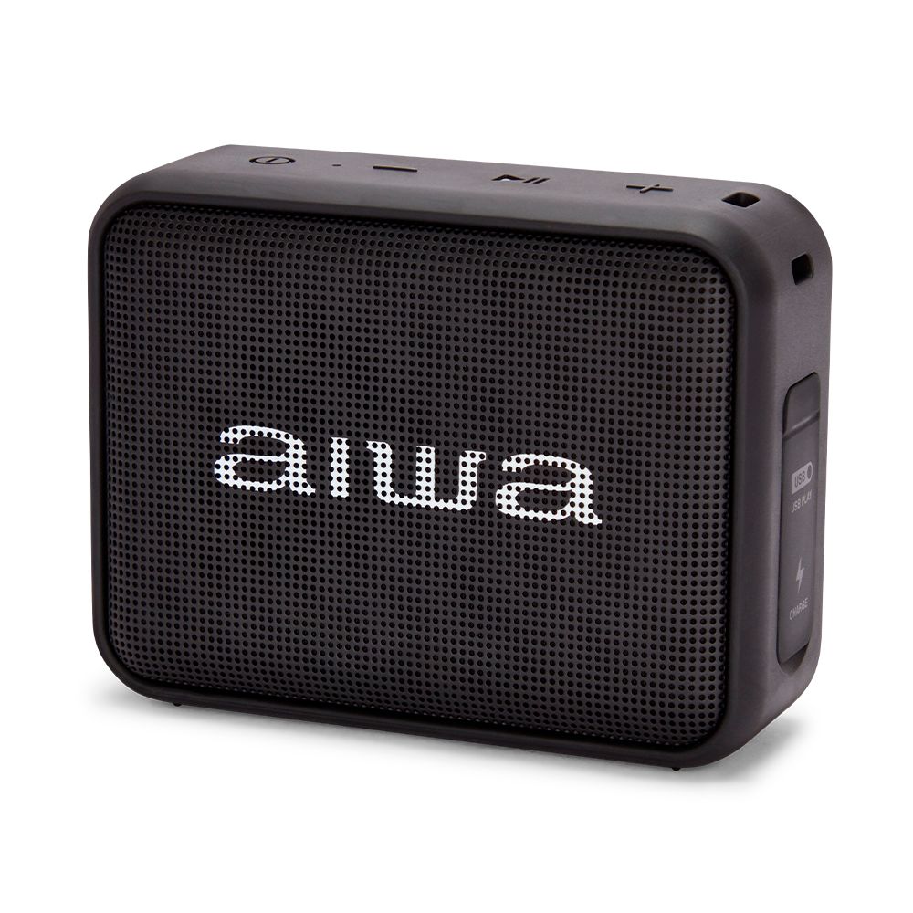 Aiwa BS-200BK - Draagbare Mono Bluetooth Speaker - Zwart
