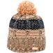 CMP - Beret gebreide damesmuts met pompon