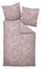 Seersucker linge, set, laken 155x220 cm + kussensloop 80x80 cm, rozenpaars