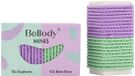 Bellody Haargummie Mini Elastiek - Paars en Groen