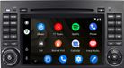 Awesafe Android autoradio, 7 inch, 64GB, geschikt voor Mercedes W245 / W639 (vanaf 2005), met CarPlay & Android Auto, navigatie en Bluetooth