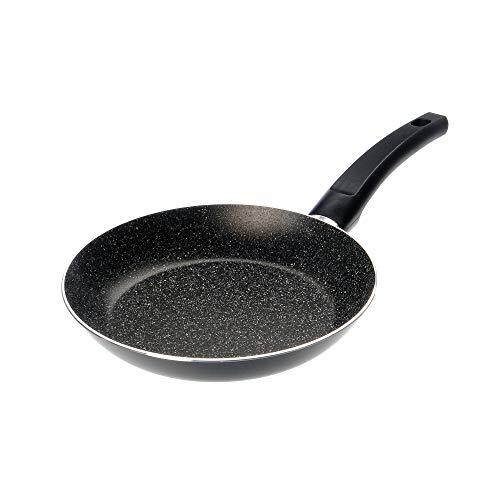 ALLUFLON Tradition Italië pan, aluminium, zwart, 24 cm