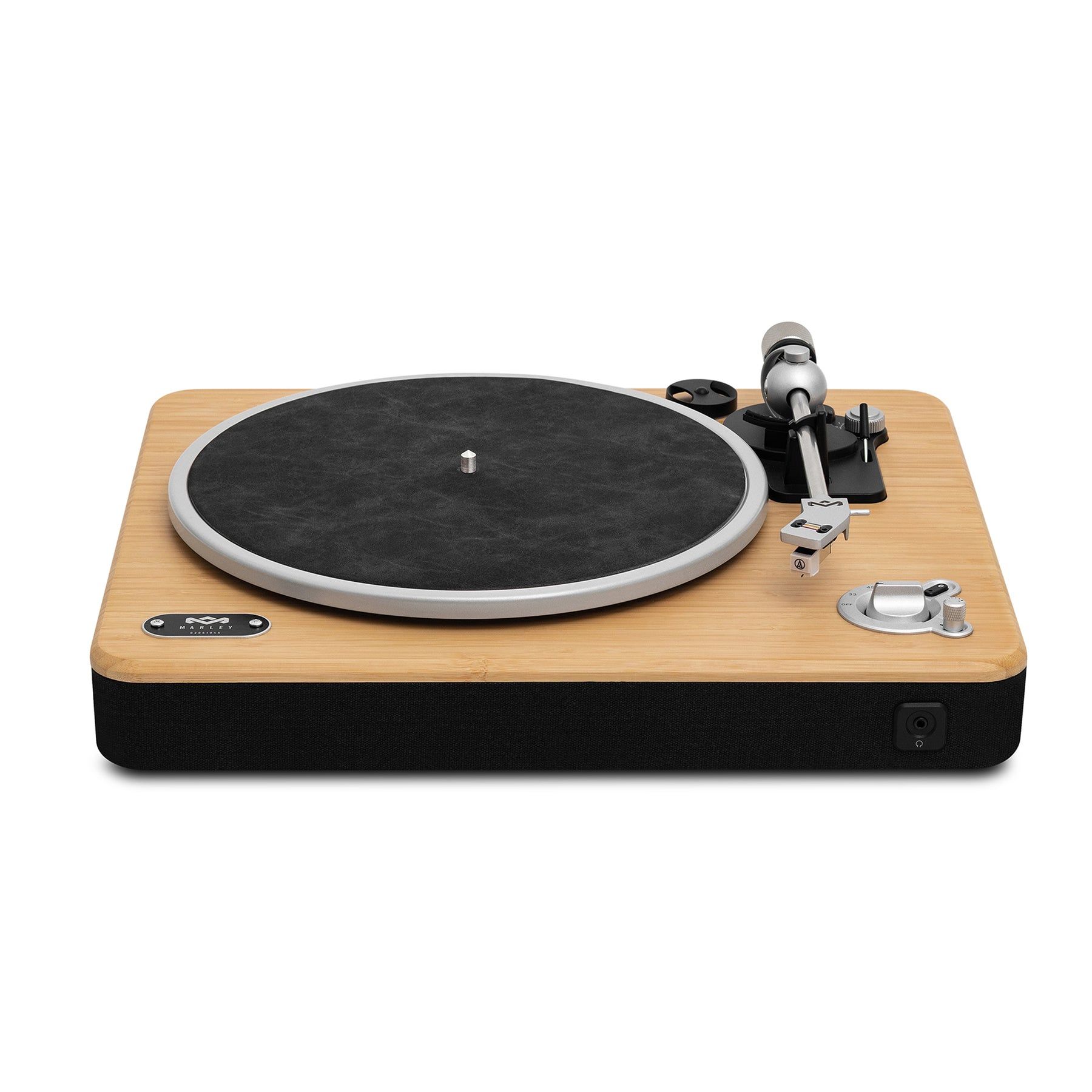 The House Of Marley House of Marley Stir It Up 2 Bluetooth Platenspeler - LP Speler - Ingebouwde Voorversterker - Vinyl - Anti Skating - FSC goedgekeurd Bamboe hout - Audio Technica Element - Versie 2