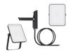 WatioWave LED-projector, zwart, 10 W, 6500 K, 950 lm, essentieel