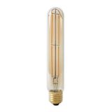 Calex Filament LED Tube Bulb E27 4.5W 470lm 2100K Gold Dimmable Ø3.2x18.5cm T32