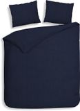 Heckettlane Spina Dekbedovertrek - Tweepersoons - 200x200/220 cm - Dark Blue