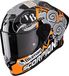 Scorpion EXO-R1 Evo Air Racing # 1 Replica Aron FIM Integraalhelm - Zwart/grijs/Oranje - XL