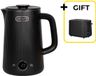 CHiATO heatPLAY Groove Elektrische waterkoker, 1,7 L - Zwart