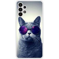 Samsung Galaxy A13 Chat a lunette Verstevigd hoesje met sublimatie bedrukking