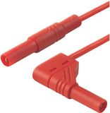 SKS Hirschmann MLS WG 100/2,5 rt Veiligheidsmeetsnoer 1 m Rood