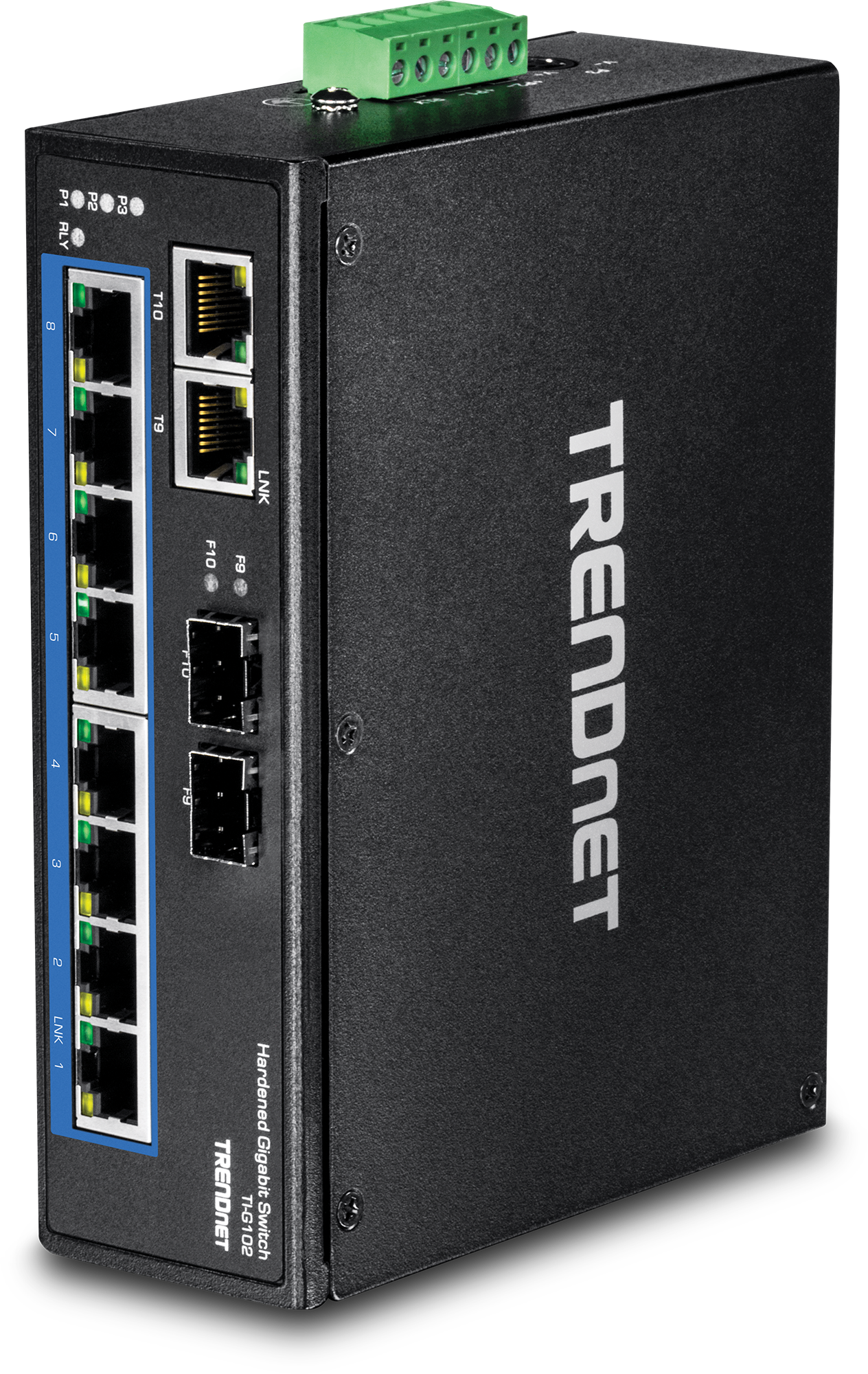 TRENDnet TI-G102 - Netwerk Switch - Zwart
