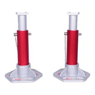 KS Tools aluminium schraagset, 2-delig