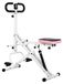 Squatmachine Squat-trainer - 12 standen, verstelbare weerstand - Opvouwbaar - Training voor het hele lichaam - Maximaal draagvermogen: 159 kg - Wit