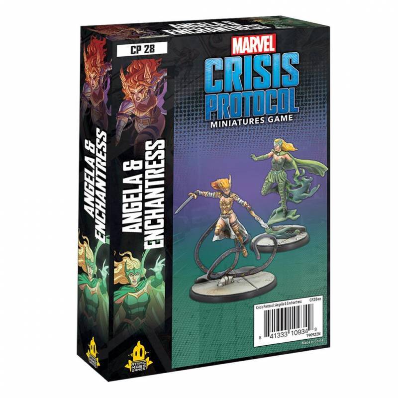 Atomic Mass Games Marvel Crisis Protocol - Angela & Enchantress