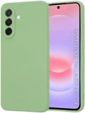 Techsuit Hoesje geschikt voor Samsung Galaxy A37/A36 - Soft Flex Silicone Back Cover - Mint Green