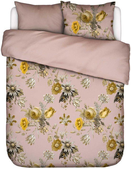 Essenza Florean Dekbedovertrek Blush pink - Lits-Jumeaux - 240x200/220 cm