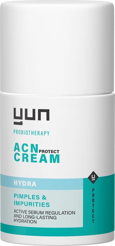 YUN ACN HYDRA PROTECT Face Cream 50 ml - acne symptomen en onzuiverheden