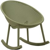 Mauro Ferretti Stoel Ibiza Green Roching Chaircm 66x88x80