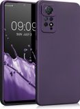 kwmobile telefoonhoesje geschikt voor Xiaomi Redmi Note 11 Pro / Note 11 Pro (5G) / Note 12 Pro (4G) - Hoesje voor smartphone - Back cover in metallic braam