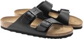 Birkenstock Arizona Slippers Senior Zwart Leer Maat 43