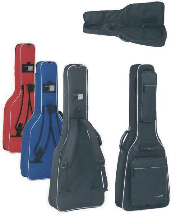 GEWA 4/4 klassiek Premium Line Bag rood