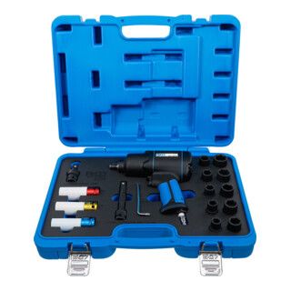 BGS Pneumatische Slagmoersleutel Set - 1/2" - 1200 Nm - 16-delig