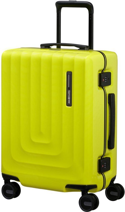 Samsonite Koffer - Focus spinner 55/20 handbagage - Metallic lime - 40 l