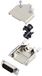 Amphenol L17DTPK-M-09+L717HDE15P D-sub male connectorset 180 ° Aantal polen: 15 Soldeerkelk 1 stuk(s)