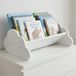 Merkloos Boekenrek - 43x17x29 cm - wit - wolkenvorm