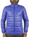 Peak Mountain Winterjas Ceking Heren XL Neonblauw Ganzendons Waterdicht
