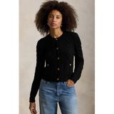 Polo Ralph Lauren gebreid vest met wol zwart
