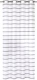 Elbersdrucke Gordijn met oogjes Ida 255x140 cm grijs semi-transparant