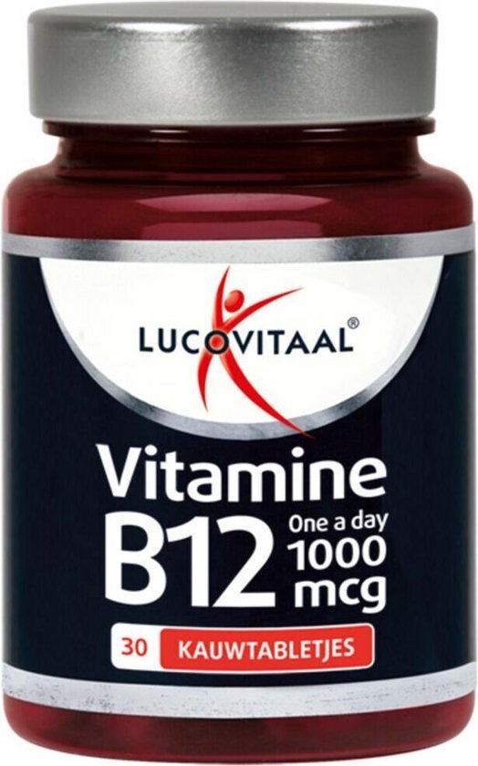 Lucovitaal Vitamine B12 1000mcg Kauwtabletten