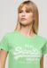 Superdry - Slimfit T-shirt met neonprint - Dames - T-shirts