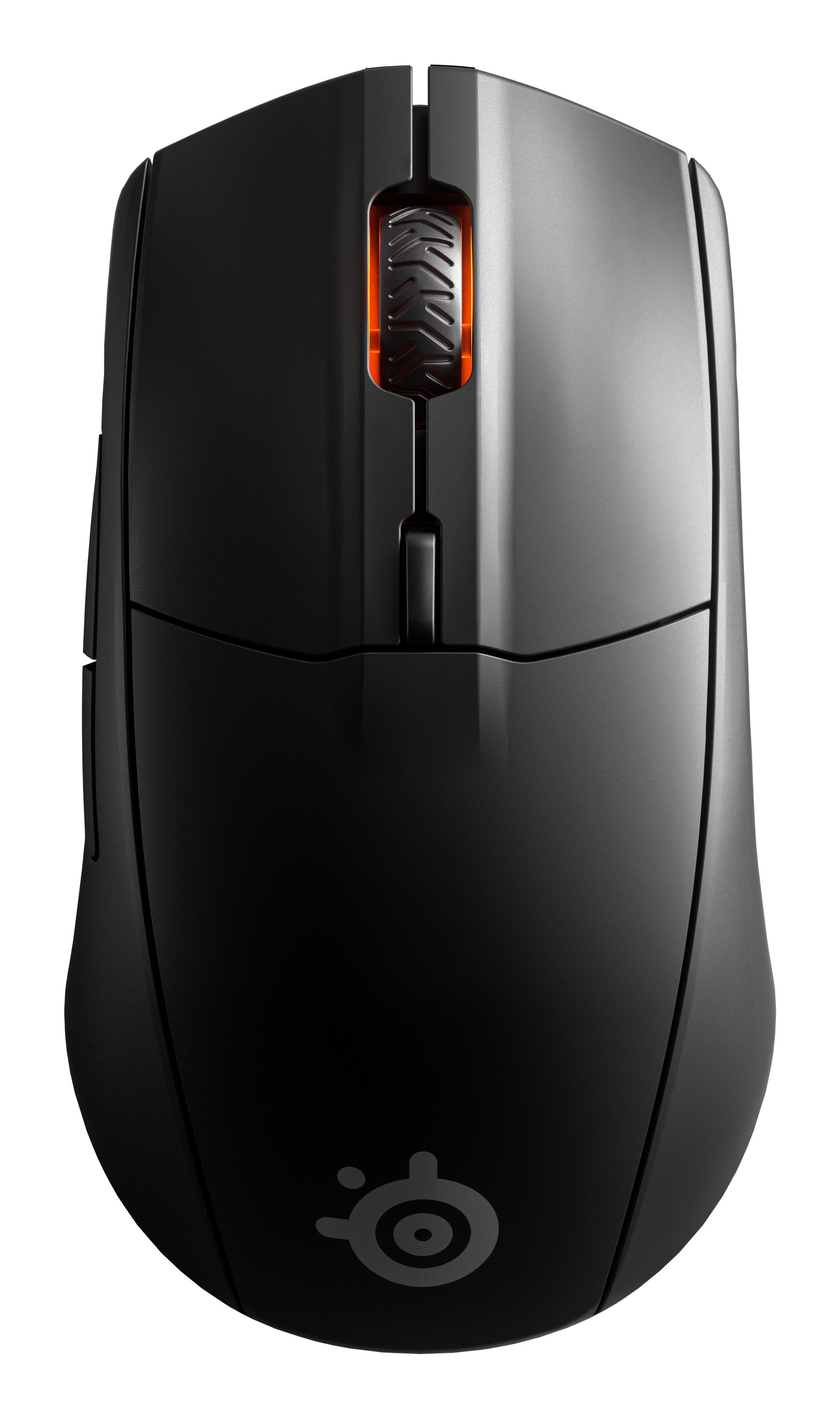 SteelSeries Rival 3 Wireless Gaming Mouse - Black - RF Wireless + Bluetooth - 18000 DPI