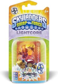 Skylanders Swap Force: Countdown - Lightcore - Figurines - Tech - Add-on - Nintendo Wii, Wii U, PS3, PS4, Xbox One, 360, 3DS