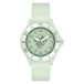 s.Oliver Kinderhorloge - rond - groen - 38 mm - plastic horloge met kwartsuurwerk op siliconen band met gesp - analoog polshorloge - 5 ATM waterdicht - krasbestendig